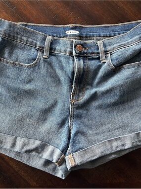 Old Navy Denim Cuffed Jean Shorts